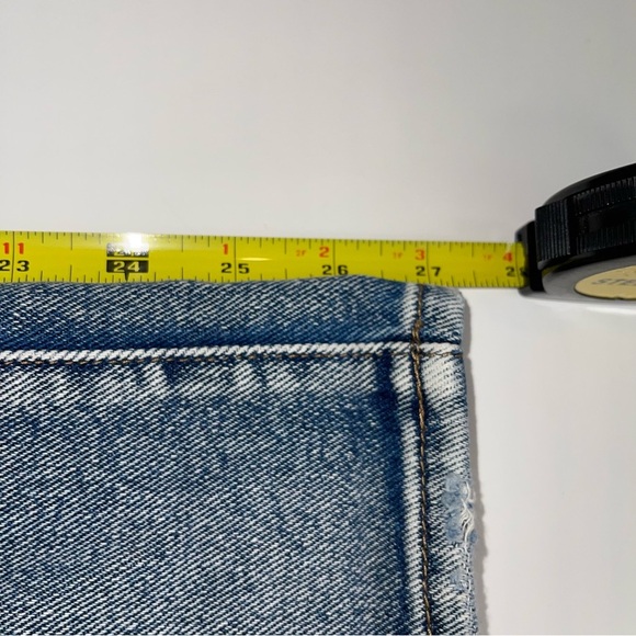 PacSun Medium Mom Jeans Ripped Knee Sz 24 - Picture 14 of 17